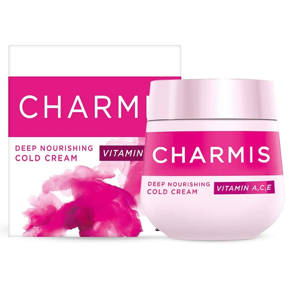 Charmis Moisturizing Cold Cream 175 ML | Vitamin A, C & E for Dry Skin - main product image