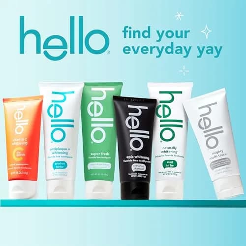 hello Epic Whitening Activated Charcoal Toothpaste 4 oz (113 g) | Fluoride-Free Whitening & Plaque Removal thumbnail 7