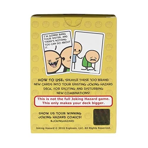Joking Hazard Deck Enhancement #2 Expansion Pack 100 Cards | Humorous Party Game for Adults thumbnail 2