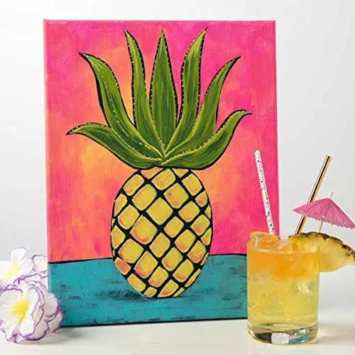 FolkArt Multi Surface Acrylic Craft Paint Set 16 pcs | Bright Colors, Non-Toxic, 2 Fl Oz Each thumbnail 5