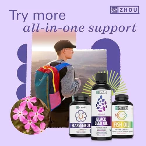 ZHOU Black Seed Oil Liquid 8 Fl Oz thumbnail 5