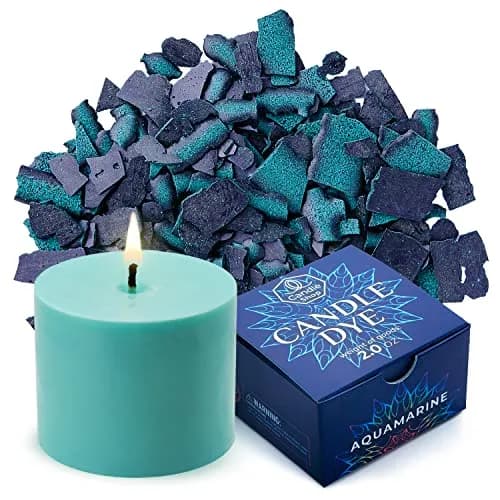 Candle Shop Aquamarine Candle Dye 2 oz | Vibrant, Even Color for Soy & Wax Candles thumbnail 1