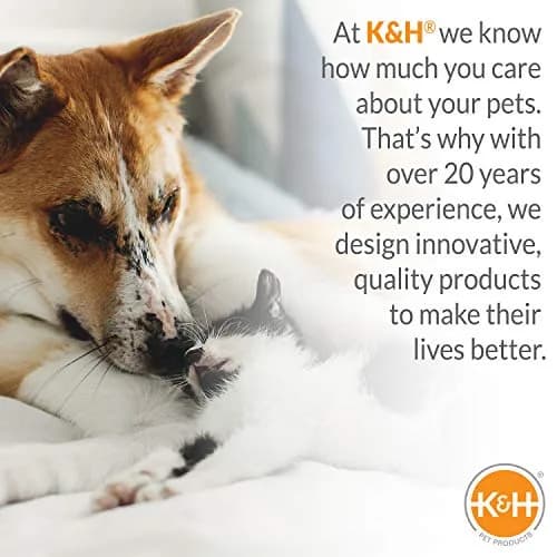 K&H Outdoor Elevated Dog Bed Cooling Raised Pet Cot 81cm x 64cm (32" x 25") | Breathable Mesh Center for All-Season Comfort thumbnail 9