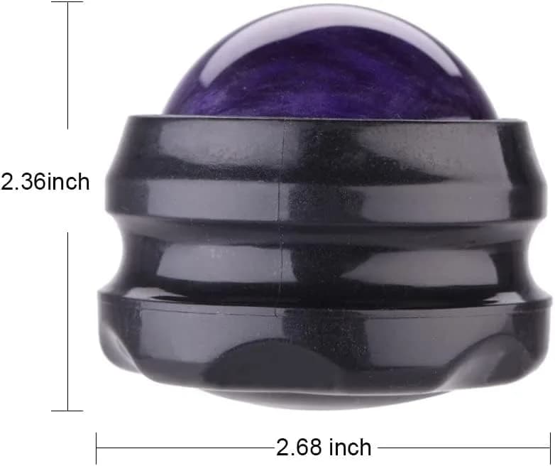 ZONGS Manual Massage Roller Ball - Deep Tissue Therapy for Sore Muscles, Shoulders, Back, Feet | Stress Relief Tool thumbnail 3