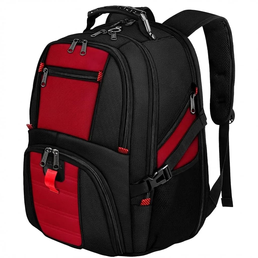 YOREPEK Large Laptop Backpack 49cm (19.2") | Water-Resistant, TSA-Friendly Travel Bag - main product image