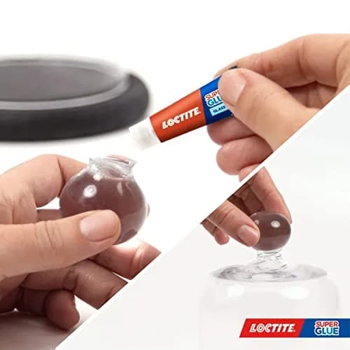 Loctite Glass Glue 2 Gram Tube 6 Pack | Clear Superglue for Glass, Plastic, Wood, Metal, Crafts, & Repair thumbnail 6