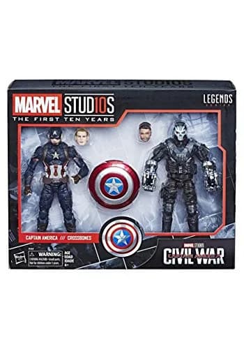 Marvel Legends: The First Ten Years Captain America: Civil War Action Figure 6 inches | Premium MCU Collectible thumbnail 2