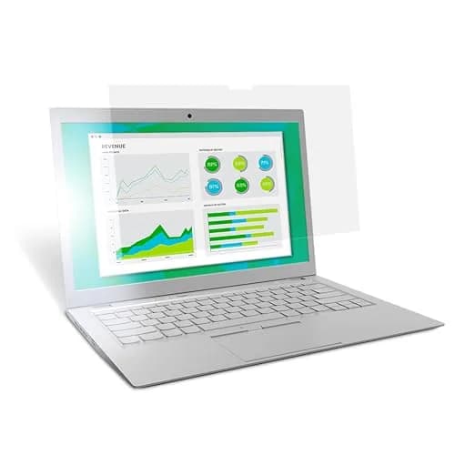 3M Anti-Glare Filter for 13.3in Laptop, 16:9, AG133W9B | Matte Surface Reduces Glare & Fingerprints thumbnail 1