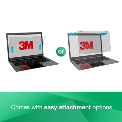 3M Anti-Glare Filter for 13.3in Laptop, 16:9, AG133W9B | Matte Surface Reduces Glare & Fingerprints thumbnail 6