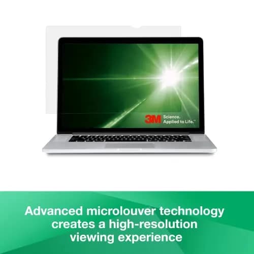 3M Anti-Glare Filter for 13.3in Laptop, 16:9, AG133W9B | Matte Surface Reduces Glare & Fingerprints thumbnail 7
