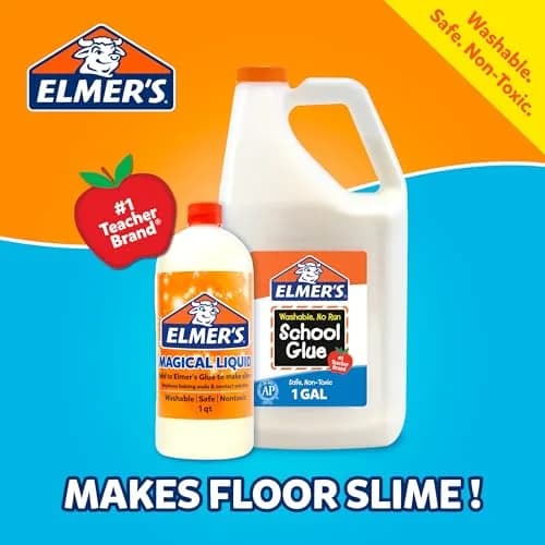 Elmer's Magical Liquid Slime Activator Solution 259ml (8.75 fl oz) | Updated Formula for Double Slime Output thumbnail 3