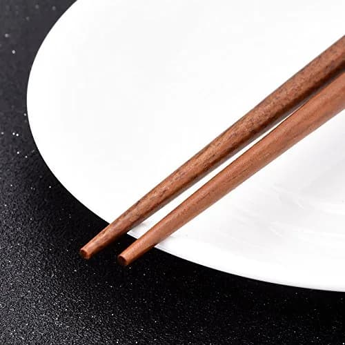 Antner Handmade Japanese Natural Wooden Chopsticks Gift Set with Box, 5 Pairs, 22.8 cm (9 inches) thumbnail 9