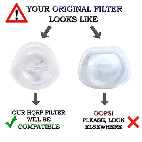 HQRP 10-Pack Washable Filter for Black+Decker Hand Vacuums | Compatible with HNV115B, HNV115J, HNV215B, HNV220B Series thumbnail 4