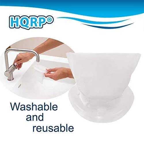 HQRP Washable Vacuum Filter 4-Pack | Compatible with Black+Decker Hand Vacs thumbnail 5