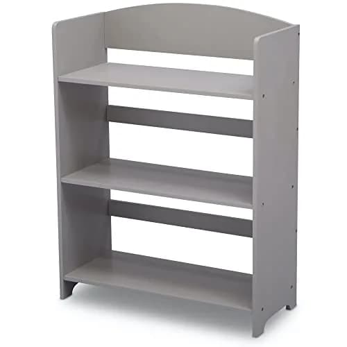 Delta Children MySize Bookshelf - Greenguard Gold Certified, Grey | Kid-Sized, Sturdy Wood Bookcase for Kids thumbnail 6