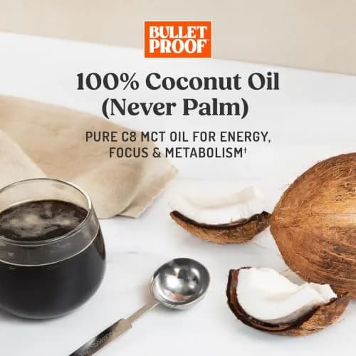 Bulletproof Brain Octane C8 MCT Oil Packets (7.5 Fl Oz Total, 15 x 0.5 Fl Oz) | Pure C8 MCT Oil for Ketogenic Energy thumbnail 3