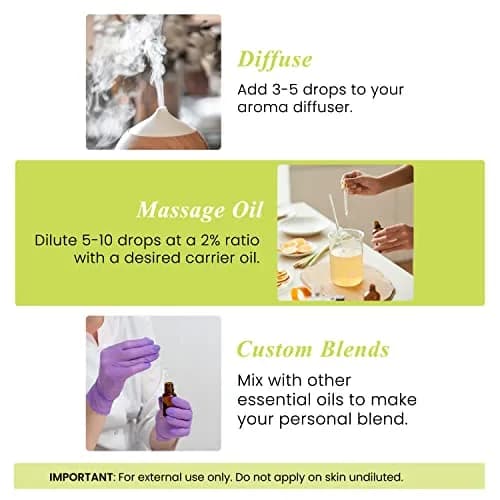 Handcraft Blends Citronella Essential Oil 118ml (4 Fl Oz) | Pure, Natural, Premium Grade for Diffuser & Soap Making thumbnail 3