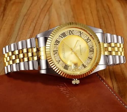 MASTOP Women's Quartz Dress Watch 26mm (1.02 in) Gold | Luminous Dial, Water-Resistant 30m thumbnail 2