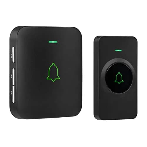 AVANTEK Wireless Doorbell CB-11 | 1000 ft Range, 1 Button + 1 Receiver, 52 Melodies, Waterproof thumbnail 1
