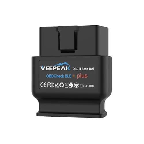 Veepeak OBDCheck BLE+ Bluetooth OBD II Scanner for iOS & Android | Car Check Engine Code Reader Wireless Diagnostic Tool thumbnail 1