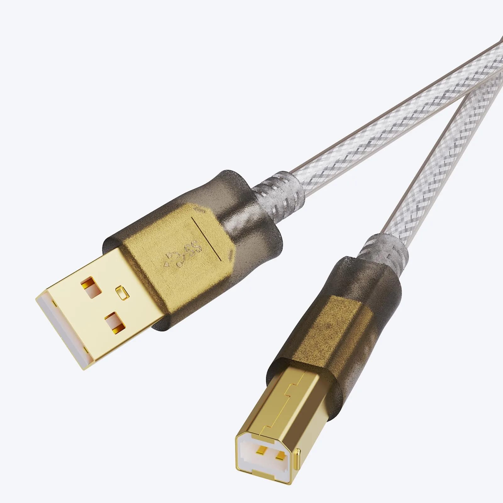 Jelly Tang USB 2.0 Printer Cable 2.43 m (8 ft) | High-Speed Data Transfer for Printers and Scanners — ('5 Ft/1.5M')