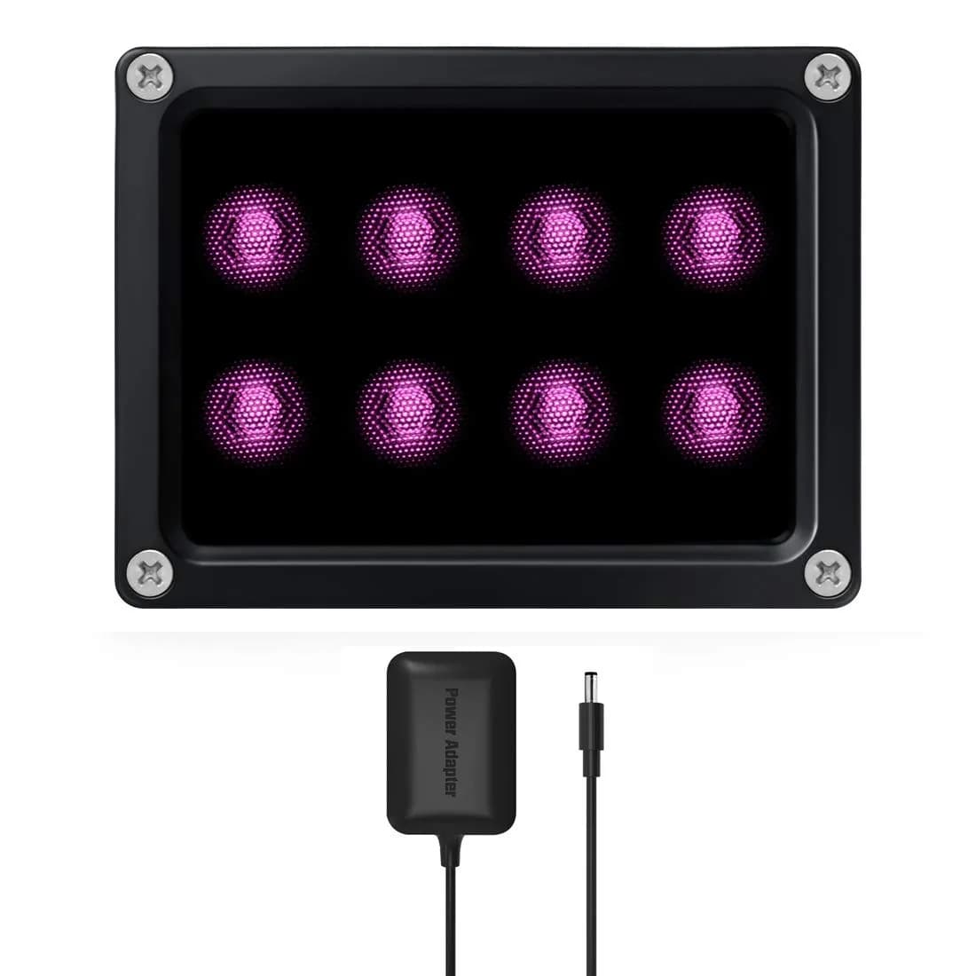 Tendelux BI8 IR Illuminator 8W 90° 120ft | IP66 Weatherproof CCTV Camera Night Vision - main product image