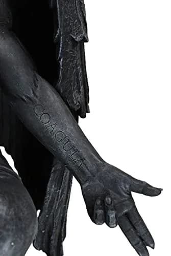 Ebros Gift Faux Stone Sabbatic Goat Baphomet Statue 89cm (35") | Hand-Painted Occultic Idol Sculptural Wonder thumbnail 5
