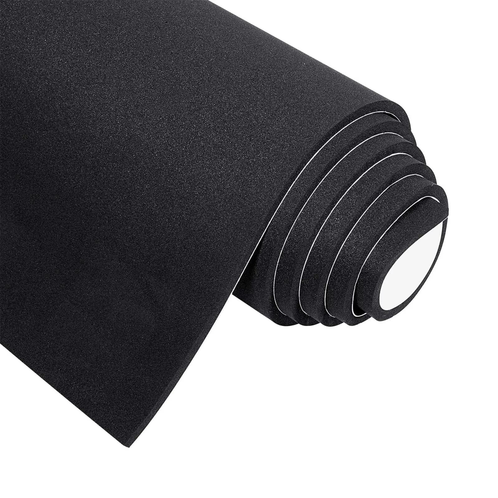 MAGZO Adhesive Neoprene Foam Padding Sheet 1.58mm (1/16") x 300mm x 1500mm | Strong Adhesive, Sound Dampening, Waterproof — 59In*12In*1/4In / Adhesive
