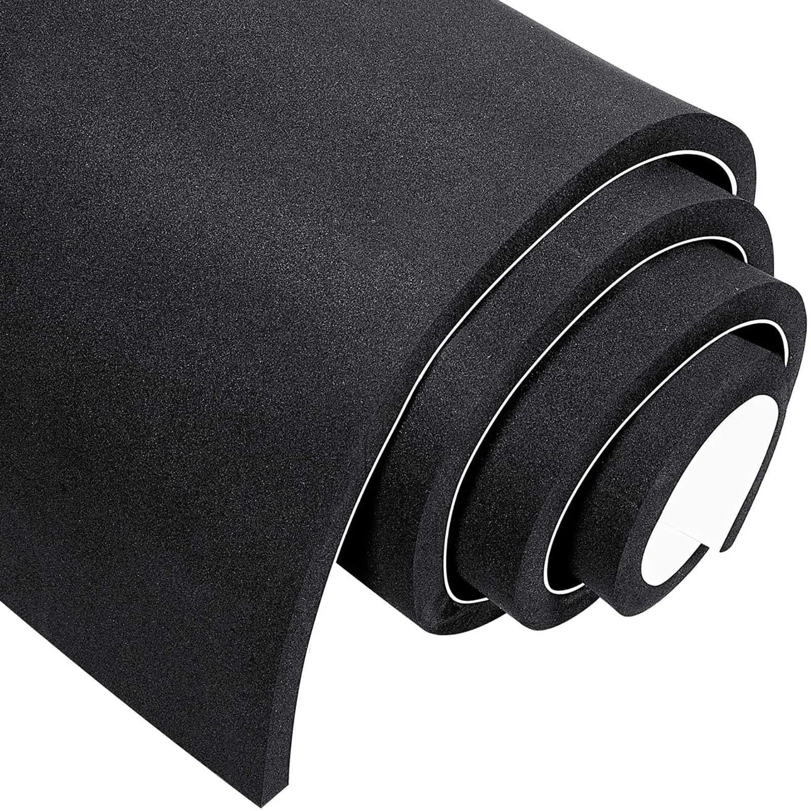 MAGZO Adhesive Neoprene Foam Padding Sheet 1.58mm (1/16") x 300mm x 1500mm | Strong Adhesive, Sound Dampening, Waterproof — 59In*12In*1/2In / Adhesive
