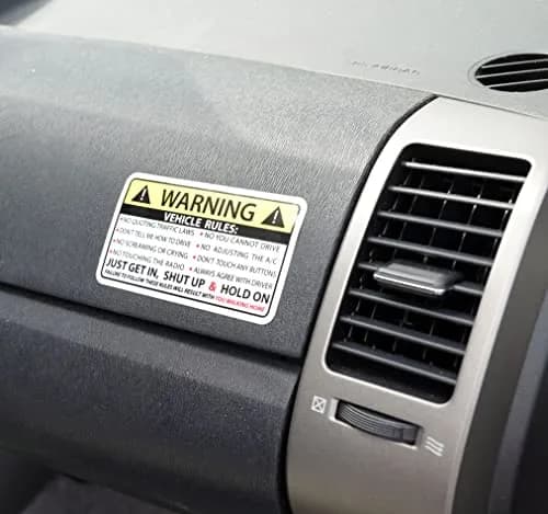215 Decals Vehicle Rules Sticker 4" x 2.25" | Waterproof Vinyl for Car & Truck thumbnail 3