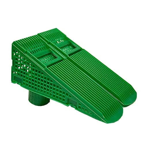 The Wedge Green 2 Pack Building Material | Eliminates Downspout Clogs, Easy Install, Made in U.S.A. thumbnail 1