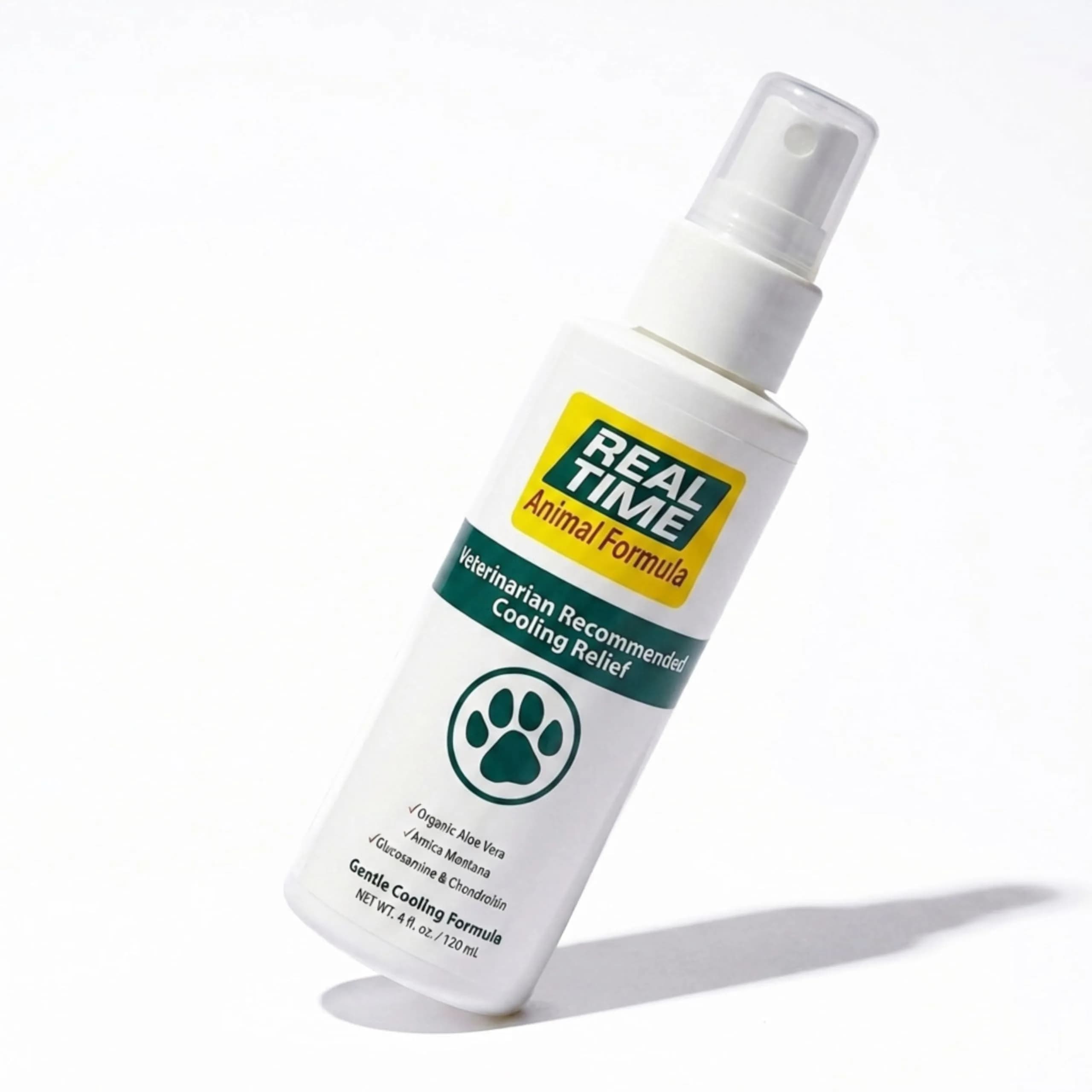Real Time Pain Relief Pet Formula - 4oz Spray Bottle | Vet Recommended Relief for Pets - main product image
