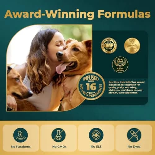 Real Time Pain Relief Pet Formula - 4oz Spray Bottle | Vet Recommended Relief for Pets thumbnail 7