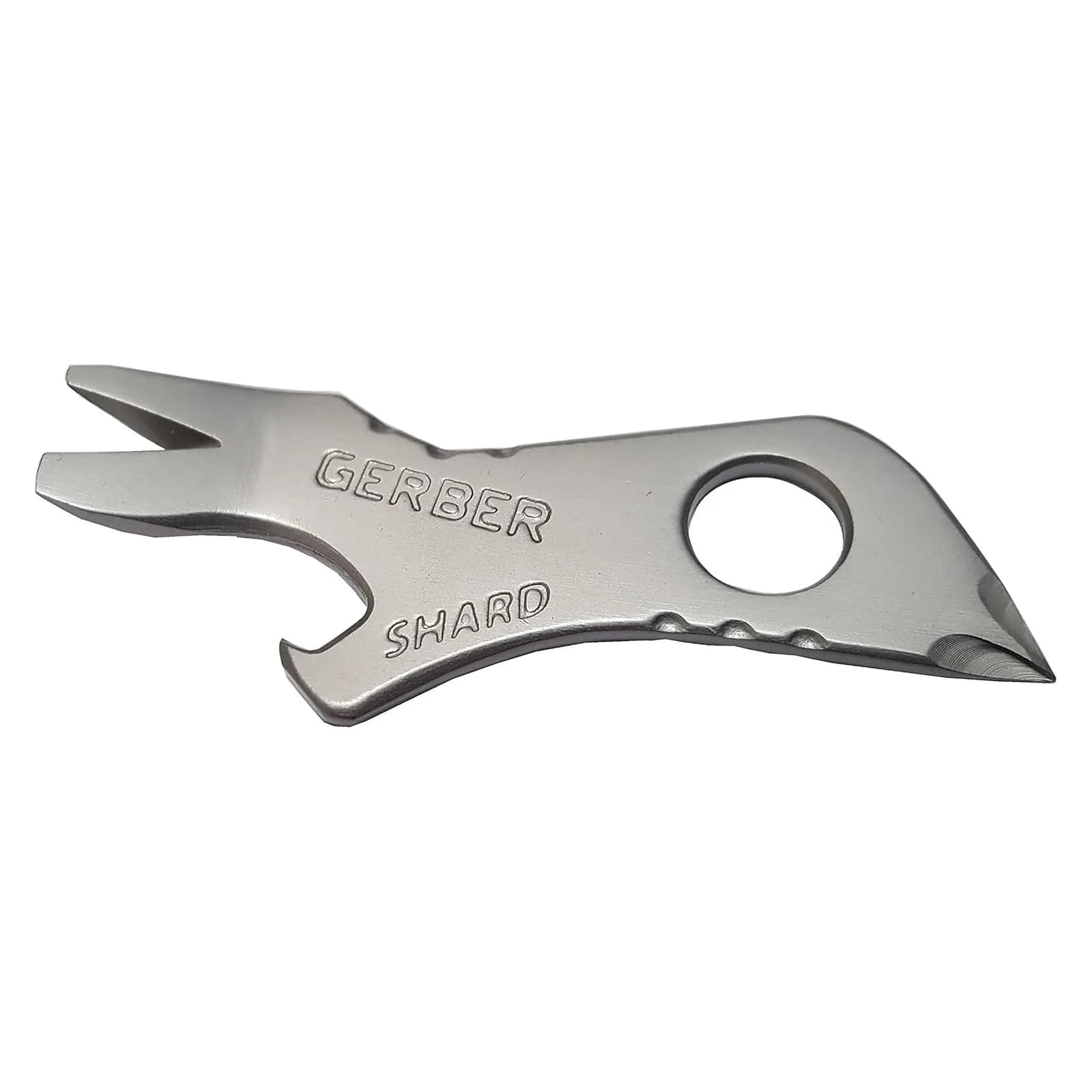 Gerber Gear Shard 7-in-1 Keychain Multitool | Silver, Stainless Steel, 2.75" Closed Length