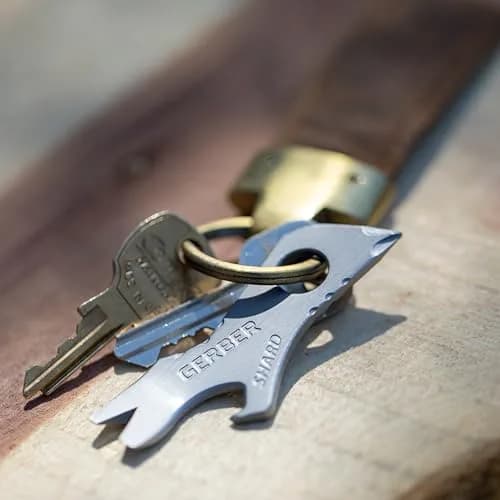 Gerber Gear Shard 7-in-1 Keychain Multitool | Silver, Stainless Steel, 2.75" Closed Length thumbnail 6