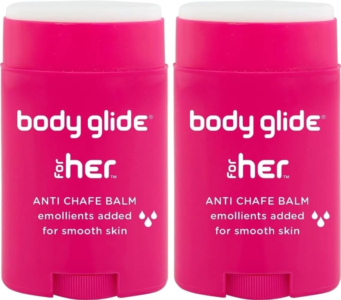 Body Glide For Her & Foot Glide Gift Set | 1.5oz Anti Chafing Stick & 0.8oz Blister Prevention Stick | 2.3oz Total — 1.5oz