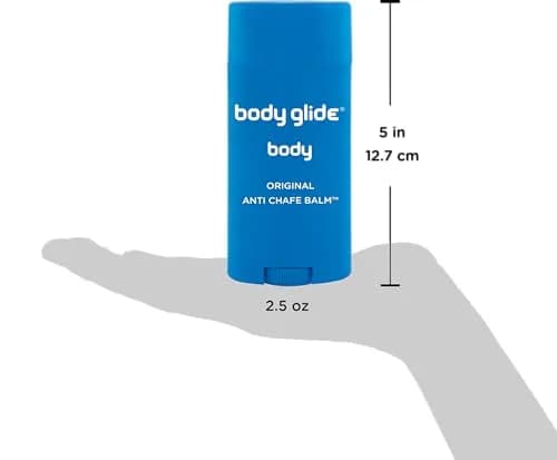 Body Glide Original Anti Chafe Balm Stick 5 oz (142 g) | Trusted Skin Protection Since 1996 thumbnail 3