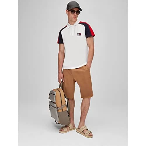 Tommy Hilfiger Men's Billy Corner Flag Dad Hat - Classic White, One Size thumbnail 3