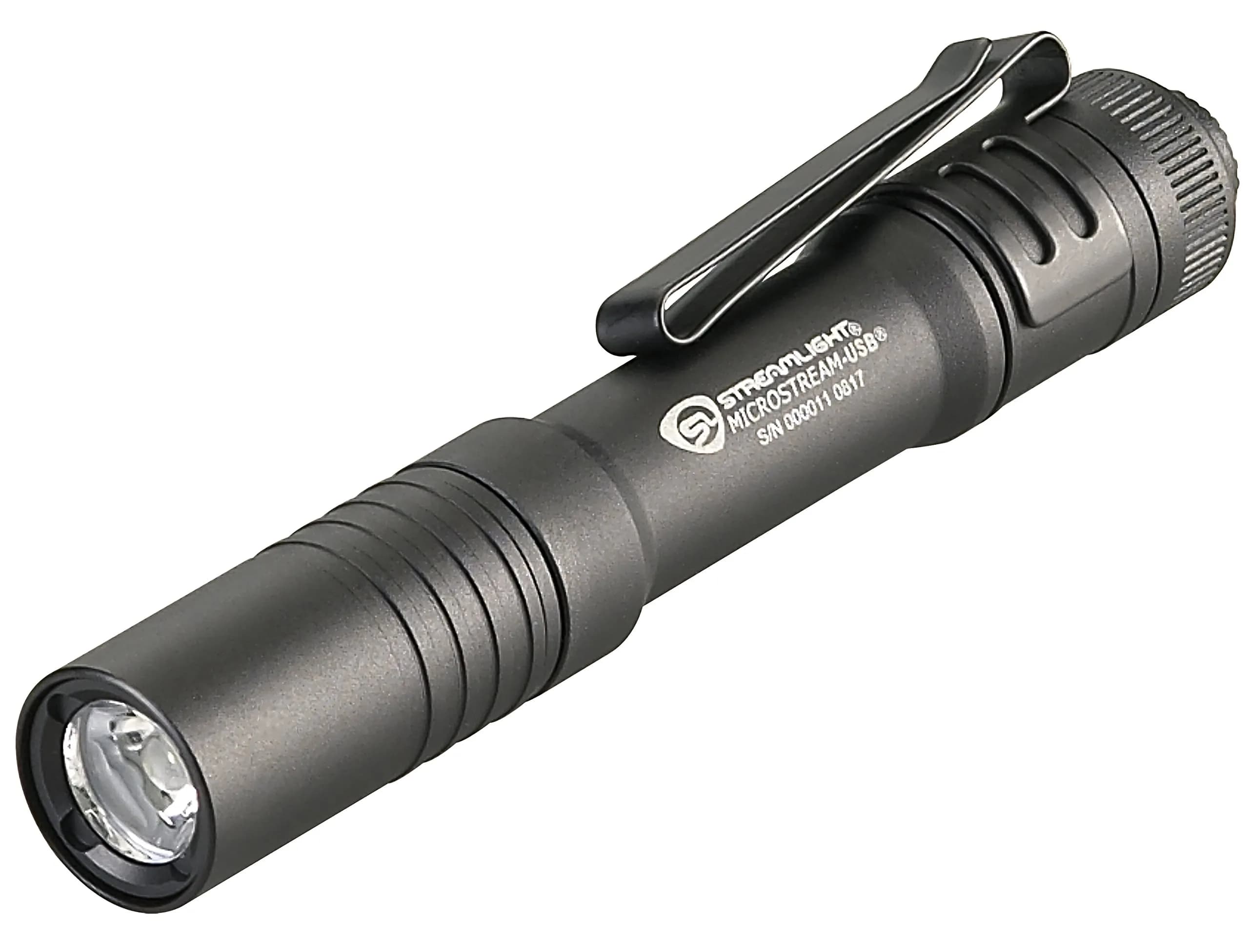 Streamlight MicroStream USB Rechargeable LED Flashlight 250 Lumens | Compact, Durable & Water-Resistant - main product image