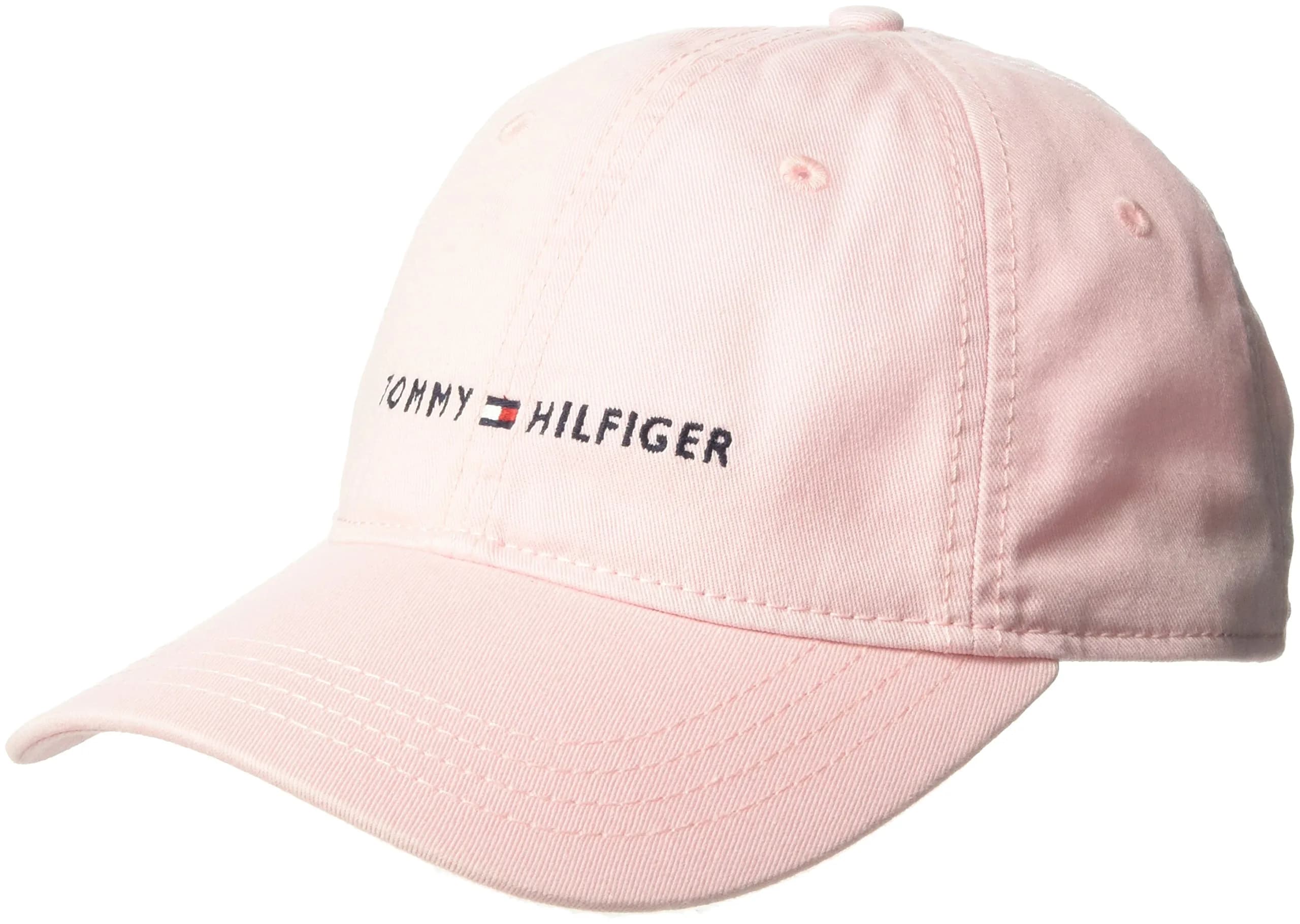 Tommy Hilfiger Men's Logo Dad Baseball Cap | Adjustable Cotton Classic (70-120c)