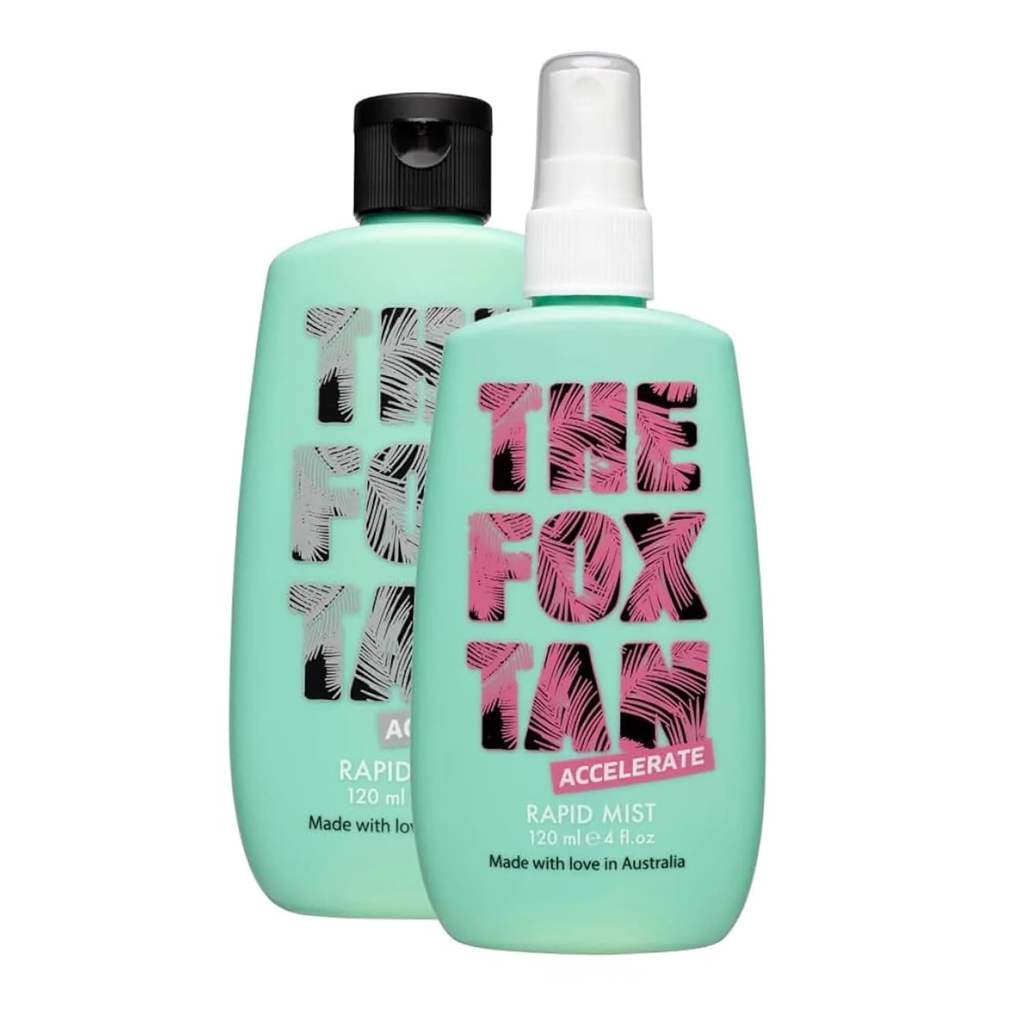 The Fox Tan Rapid Tanning Mist 120ml | Darker & Faster Tan, Vegan & Cruelty-Free — Originals Bundle