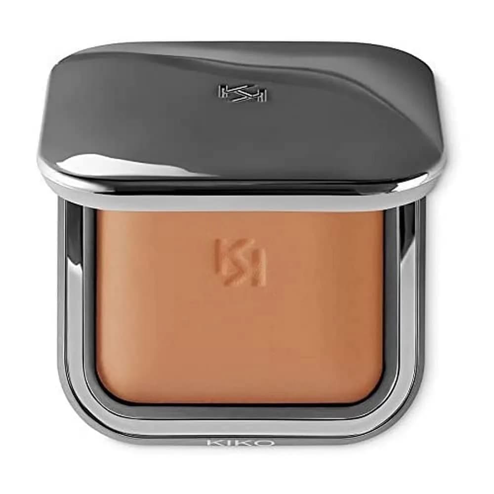 Kiko Milano Radiant Fusion Baked Mineral Face Powder 05 Hazelnut | Luminous, Nourishing & Easy to Blend - main product image