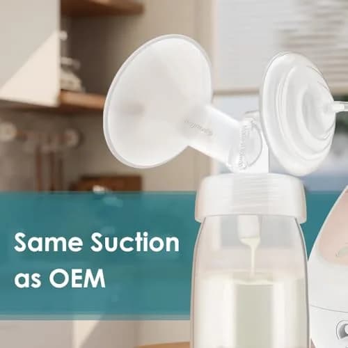 Maymom 21mm Flange for Spectra S1/S2/9 Plus Breastpump | BPA-Free Plastic, Hypoallergenic thumbnail 8