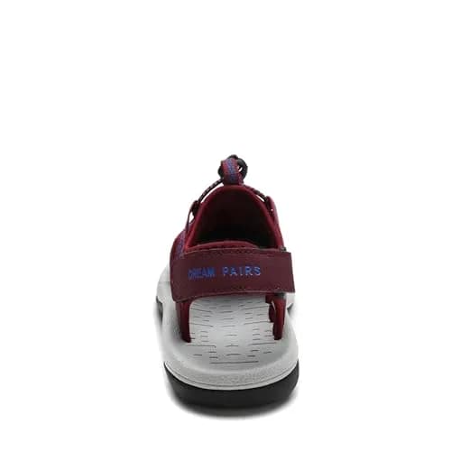 DREAM PAIRS Women's Closed Toe Sport Athletic Sandals 2.5cm (1" Heel) | Fuchsia, Size 9 thumbnail 5