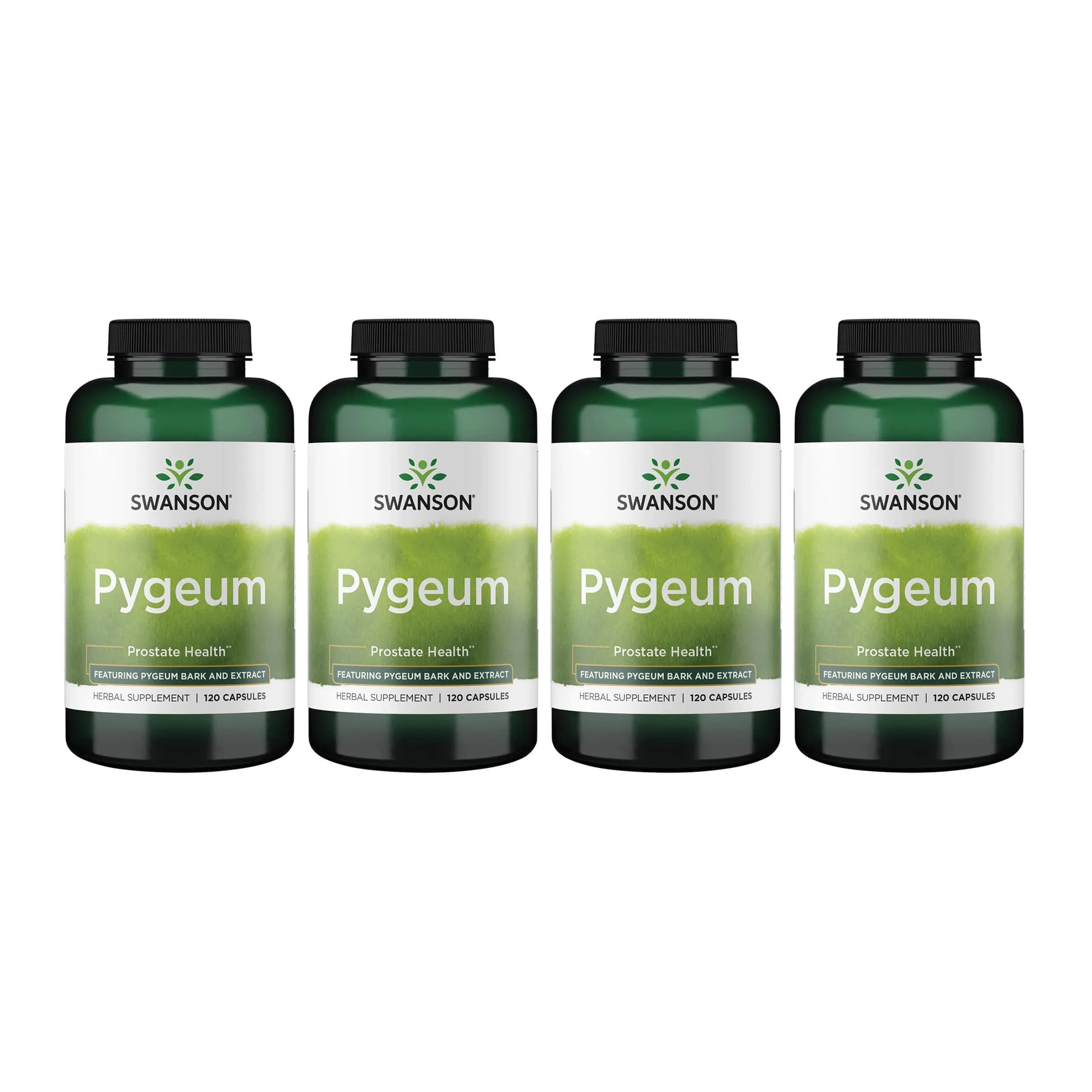 Swanson Pygeum Herbal Supplement for Men 400 mg (480 Capsules Total) | Supports Prostate, Bladder & Urinary Tract Health