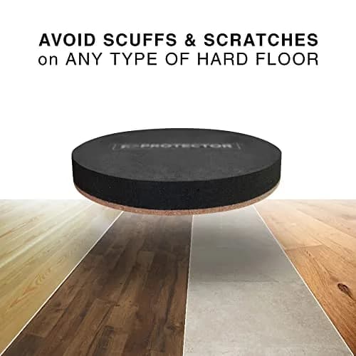 X-Protector Felt Furniture Sliders 8 pcs 4 3/4 inch | Heavy Duty Hardwood Floor Protectors thumbnail 3
