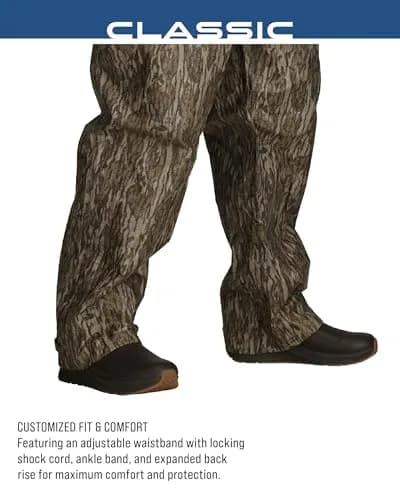 FROGG TOGGS Men's Classic Pro Action Waterproof Breathable Rain Pant, Mossy Oak Bottomland, 3X-Large | Adjustable Fit & Breathable thumbnail 6