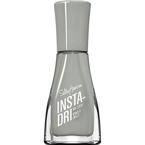 Sally Hansen Insta-Dri Nail Polish White On Time, 9ml (0.31 Fl Oz) | Quick Dry, Long Lasting, Shiny Finish — Thyme Is Money