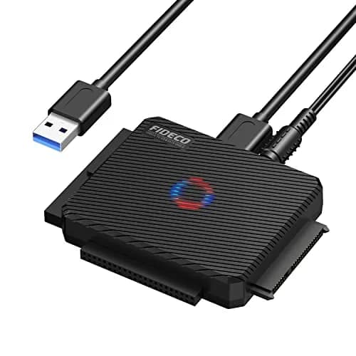 FIDECO SATA/IDE to USB 3.0 Adapter for 2.5/3.5 Inch HDD & DVD/CD Drive | Universal Compatibility thumbnail 1