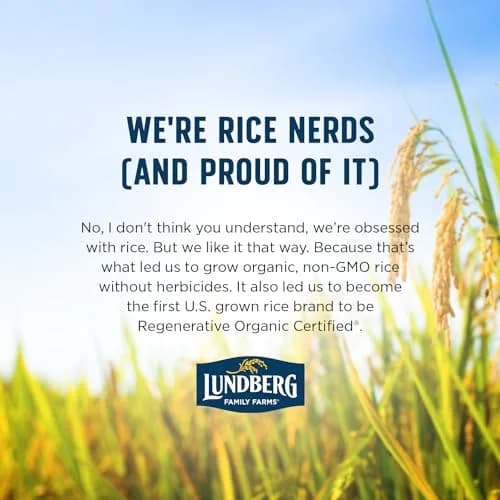 Lundberg Wild Rice 6-Pack, California Cultivated Black Rice, 8 Oz Ea | Regenerative Organic Certified Whole Grain thumbnail 8